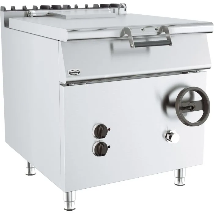 Eğim Fonksiyonlu Elektrikli Tava 80L, 12 kW, (G x D x Y) 800x900x900 mm