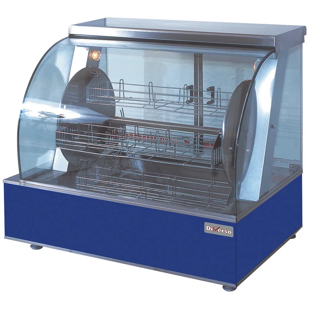 Electric rotisserie grill 4 baskets, 16-20 chickens, (W x D x H) 940 x 590 x 790 mm, 5.4 kW