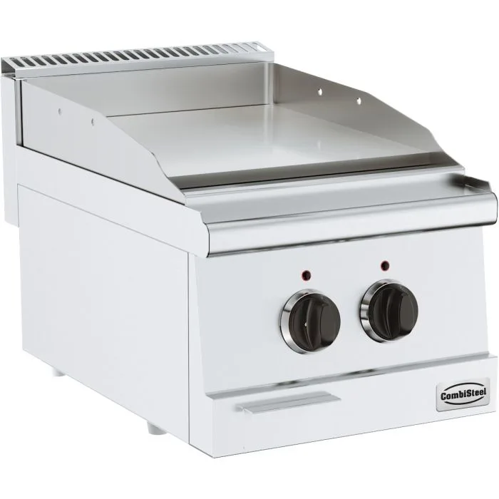 Electric Grill Plate, Chrome, 3.6 kW, (W x D x H) 400 x 600 x 300 mm