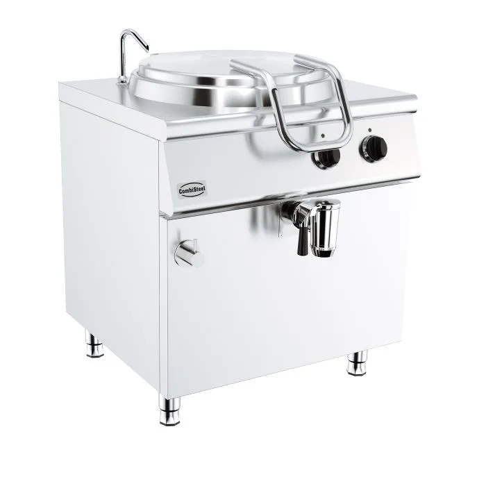 Elektro kotlík 60L, nepřímé vytápění, 9.4 kW, (Š x H x V) 800x700x900 mm