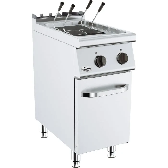 Electric Pasta Cooker 18 L, 3 Baskets, Freestanding, Stainless Steel, 9 kW, (W x D x H) 400x700x900 mm