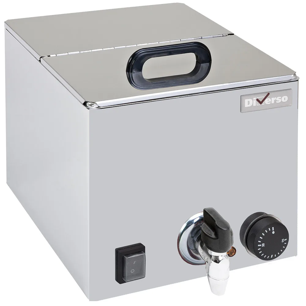Elektro-Speisenwärmer GN 1/2 - 150 mm, 1 kW, 230 V, (B x T x H) 264 x 275 x 260 mm