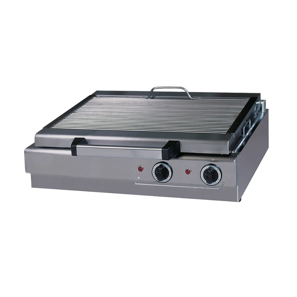 Elektrický vaporgrill, stolní model - 700 x 500 x 185 mm - 7,5 kW - 400 V