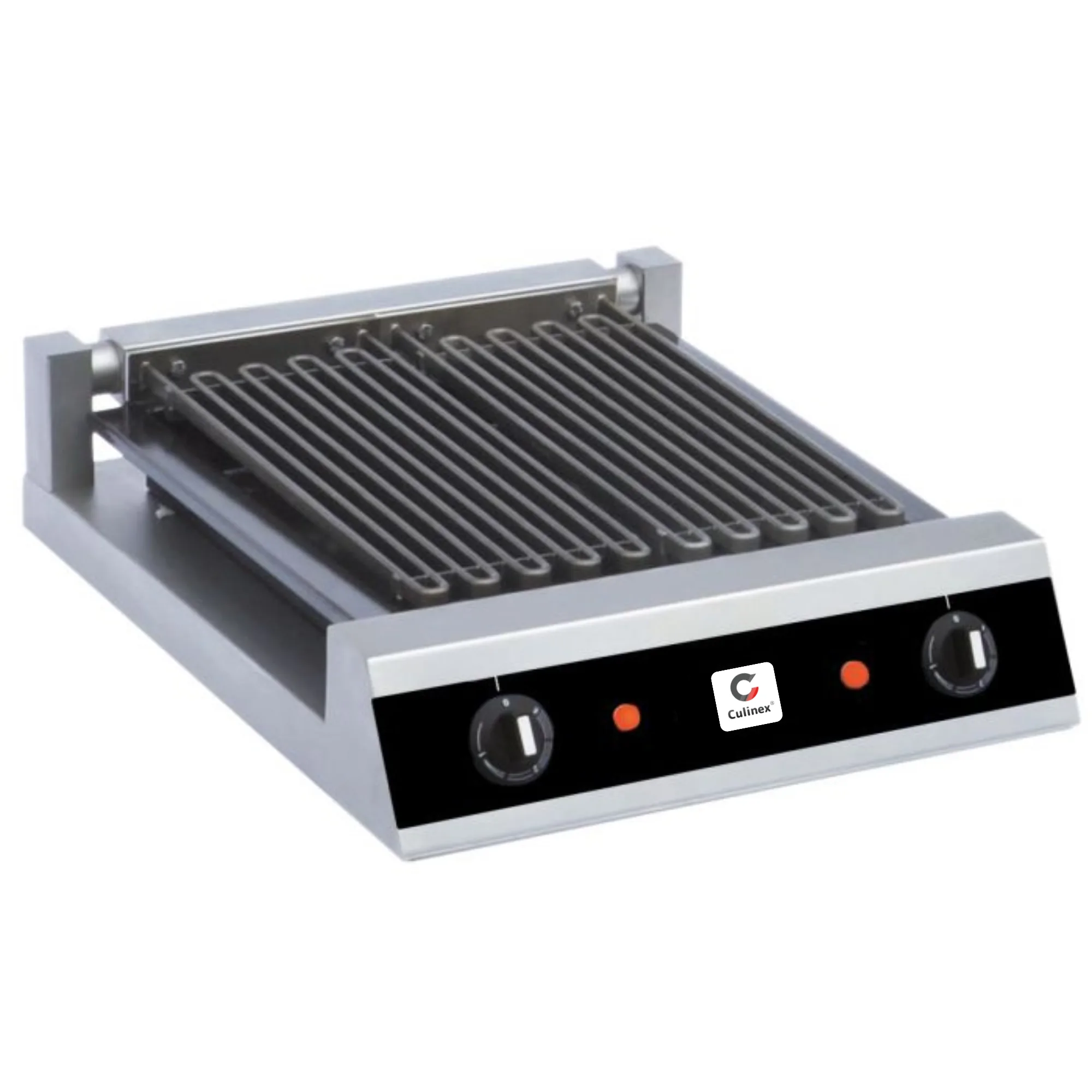 Elektrický vodní gril 2 prvky, 3,2 kW, (Š x H x V) 435 x 545 x 130 mm