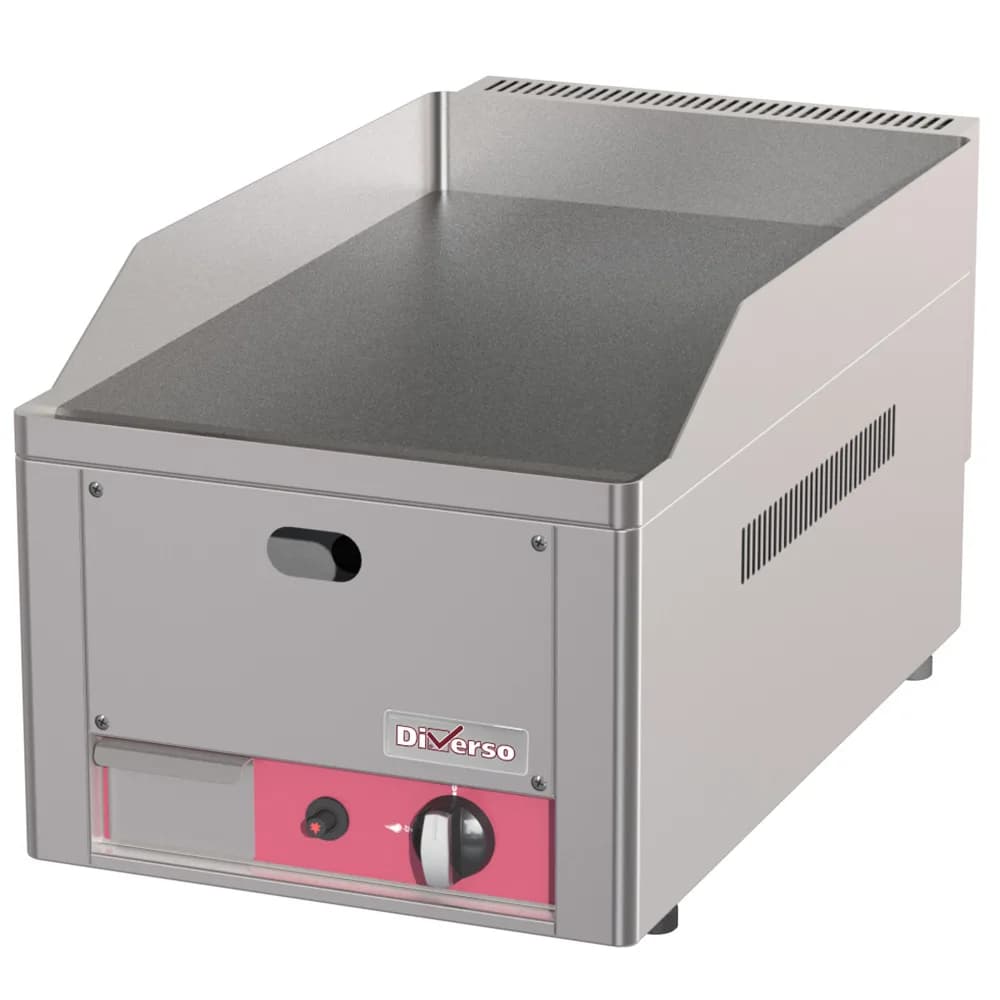 Plochá plynová grilovací deska 4 kW, litinová 310 x 500 mm, (Š x H x V) 330 x 530 x 290 mm
