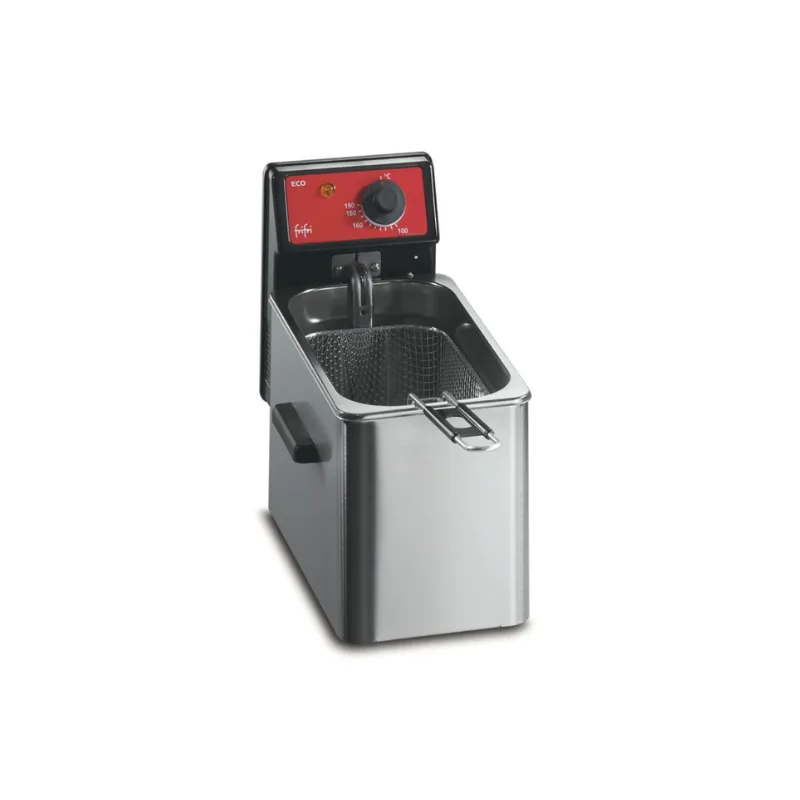 FriFri Eco 4 Elektro-Tischfritteuse, Single Tank, 1 Körbe, 2.3 kW, (B x T x H) 203 x 375 x 295 mm