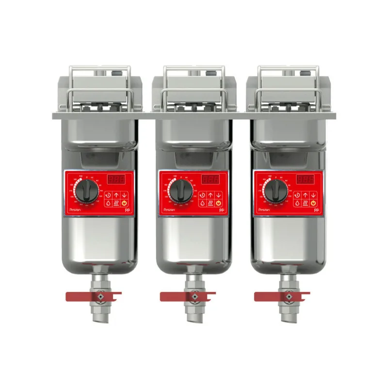 FriFri Precision 633 Electric Triple Tank Fryer, 3 Baskets, 3 x 7.5 kW, 3-phase, (W x D x H) 592 x 630 x 809 mm