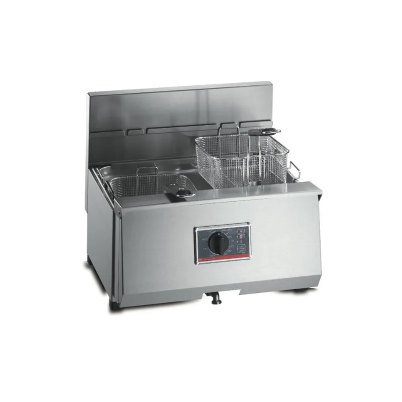 FriFri Profi 10 Elektrikli Tezgah Üstü Fritöz, Tek Tank, 2 Sepet, 9.2 kW, (G x D x Y) 540 x 475 x 455 mm