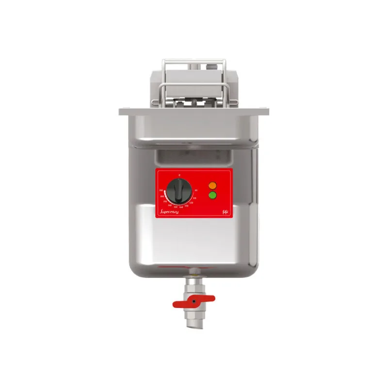 FriFri Super Easy 311 Elektrická vestavná fritéza, jednoho koše, bez filtrace, 11,4 kW, 3fázová, (Š x H x V) 300 x 630 x 809 mm