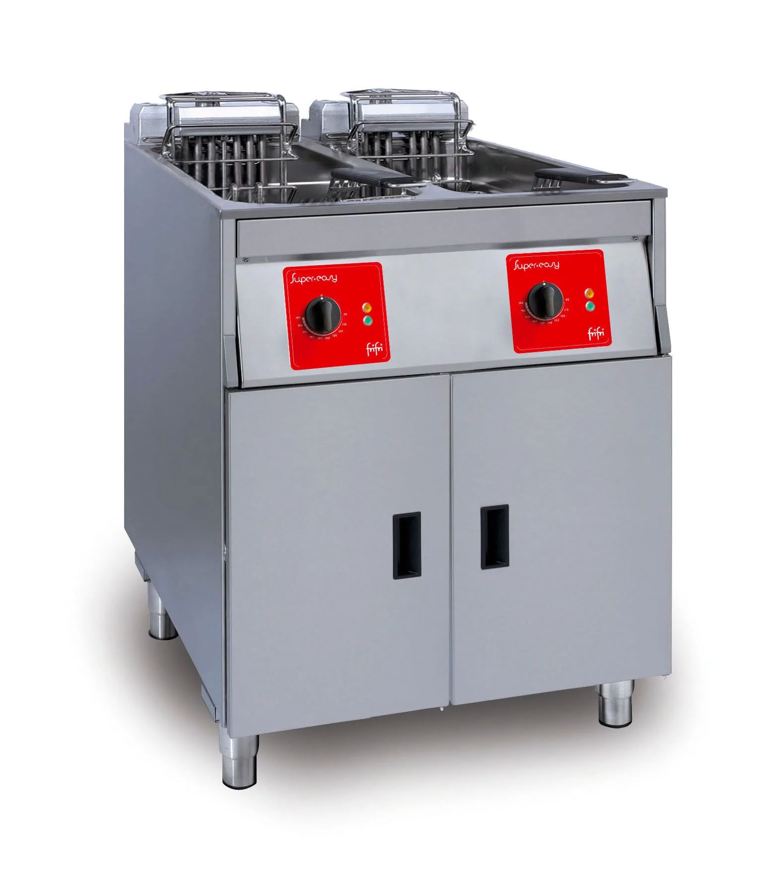FriFri Super Easy 622 Electric Freestanding Fryer, Double Tank, 2 Baskets, 2x11.4 kW, 3-phase, (W x D x H) 600 x 650 x 986 mm