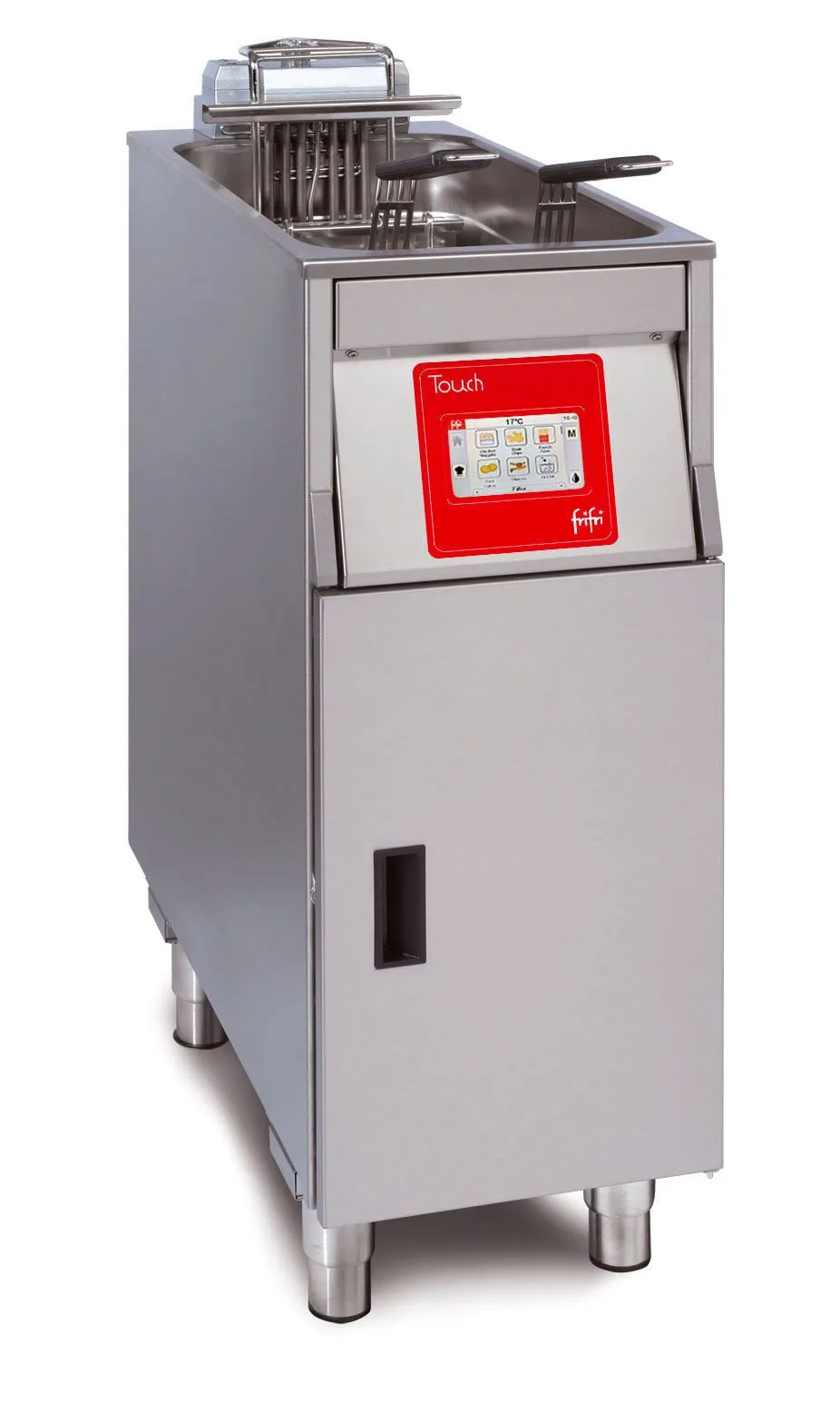 FriFri Touch 311 Electric Freestanding Fryer, Single Basin, 2 Baskets, 11.4 kW, 3-phase, (W x D x H) 300 x 650 x 994 mm