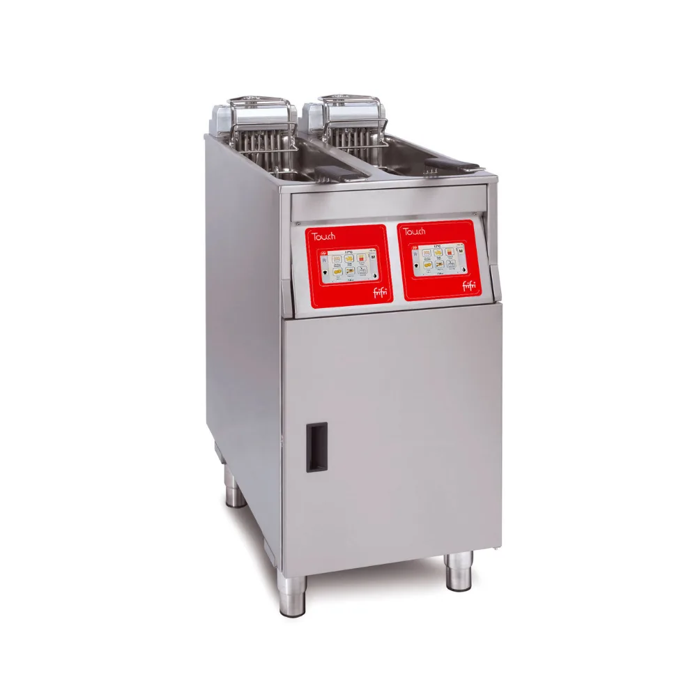 FriFri Touch 422 Electric Free-Standing Double Tank Fryer, 2 Baskets, 2 x 11 kW, 3-Phase, (W x D x H) 400 x 650 x 994 mm, Model TL422H31G0