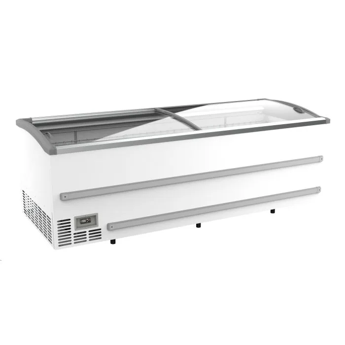 FrozenMaster Super 2500 | Profesionální supermarketová mrazicí vana – 2,5 m, bílá, 1216 l