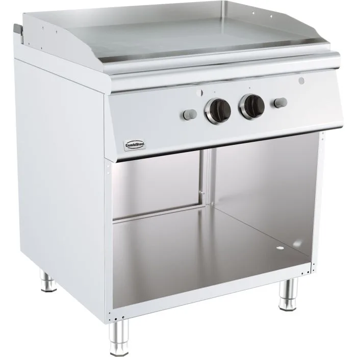 Gas Grillplatte, 13 kW, (B x T x H) 800x700x900 mm
